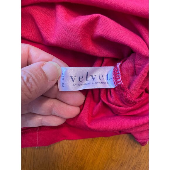 Brand VELVET Ruffle Layered Stretch Knit Skirt Knee-Length Bodycon - Picture 8 of 10